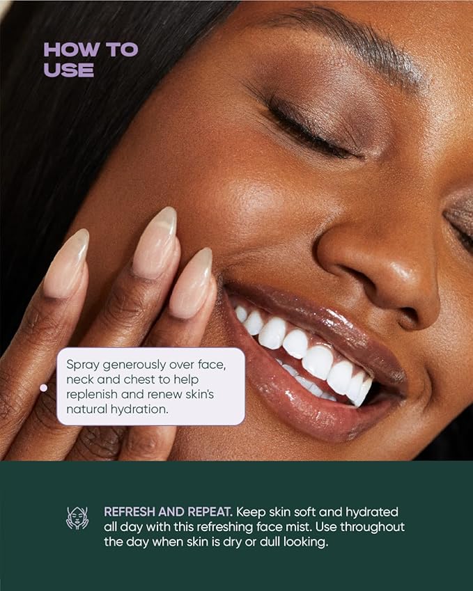 Buttah Skin by Dorion Renaud Aloe Rose Refreshing Mist 4oz - Hydrating Rose Water Face Spray - Refreshing Aloe Facial Mist - Naturally Based Skin Care for Men & Women - Black-Owned Skincare-GlimoraGlow