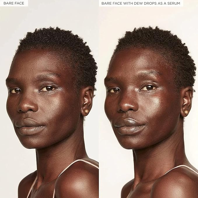 Glow Recipe Watermelon Niacinamide Dew Drops, Travel Size - Brightening, Plumping Hydrating Face Serum, Makeup Primer + Liquid Highlighter with Hyaluronic Acid - Dewy & Glowing Korean Skin Care (15ml)-GlimoraGlow