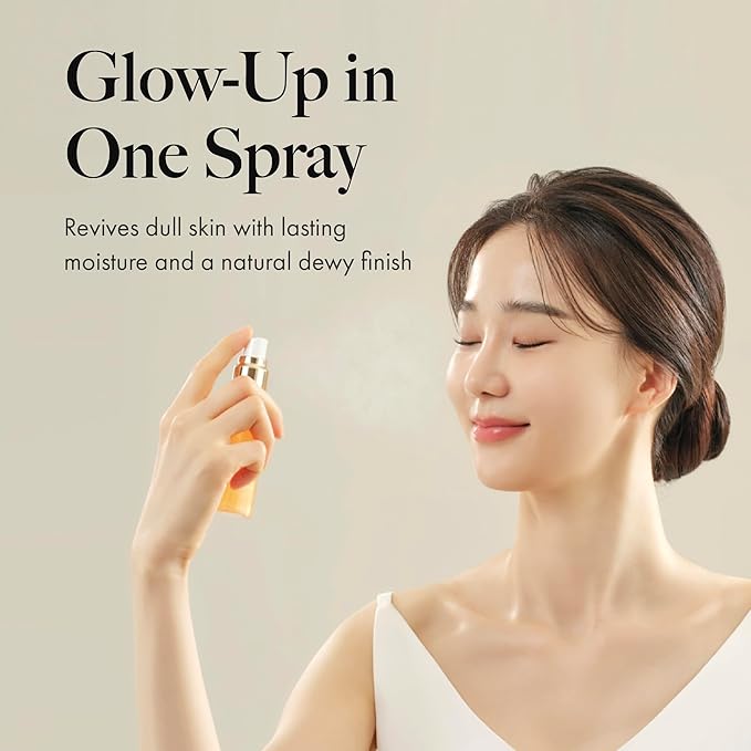 MASTINA Mastic Face Spray (1.69fl oz) Facial Mist for Natural Glow, Hydrating Formula for Dry Skin, On-the-Go Portable Korean Skin Care, Travel Summer Essentials. Mastic Gum.-GlimoraGlow