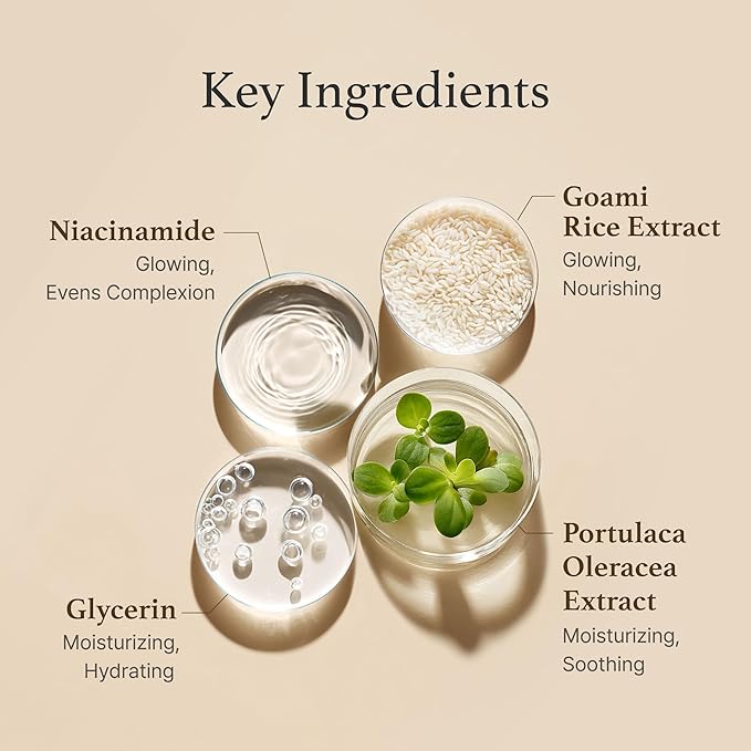 I'm from Rice Toner for Sensitive Skin, Rice Extract from Korea, Glow Essence with Niacinamide, Hydrating, Vegan, Alcohol Free, Fragrance Free, Peta Approved, K Beauty Toner, 5.07 Fl Oz-GlimoraGlow