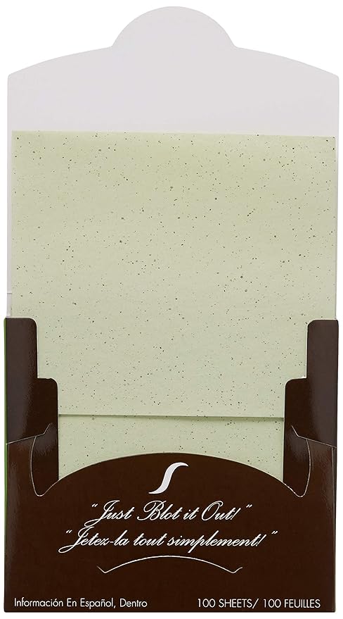 Sorme' Treatment Cosmetics Blotting Paper, Green Tea, 0.5 oz.-GlimoraGlow