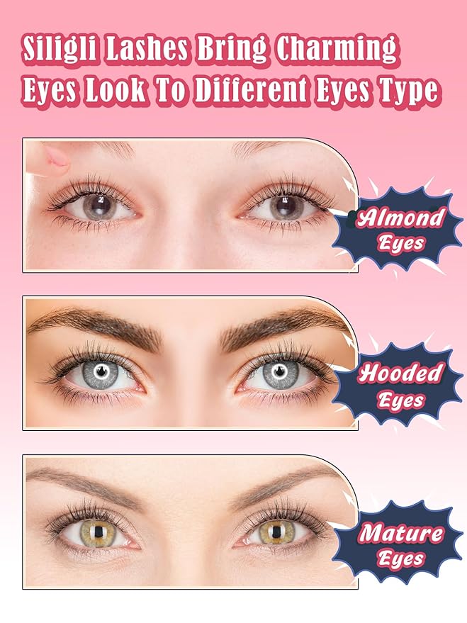 Eyelashes Natural False Lashes 14mm Eye Lashes with Thin Band 3D Volume Fake Eyelashes C Curl Wispy Lashes Natural Look 7 Pair-GlimoraGlow