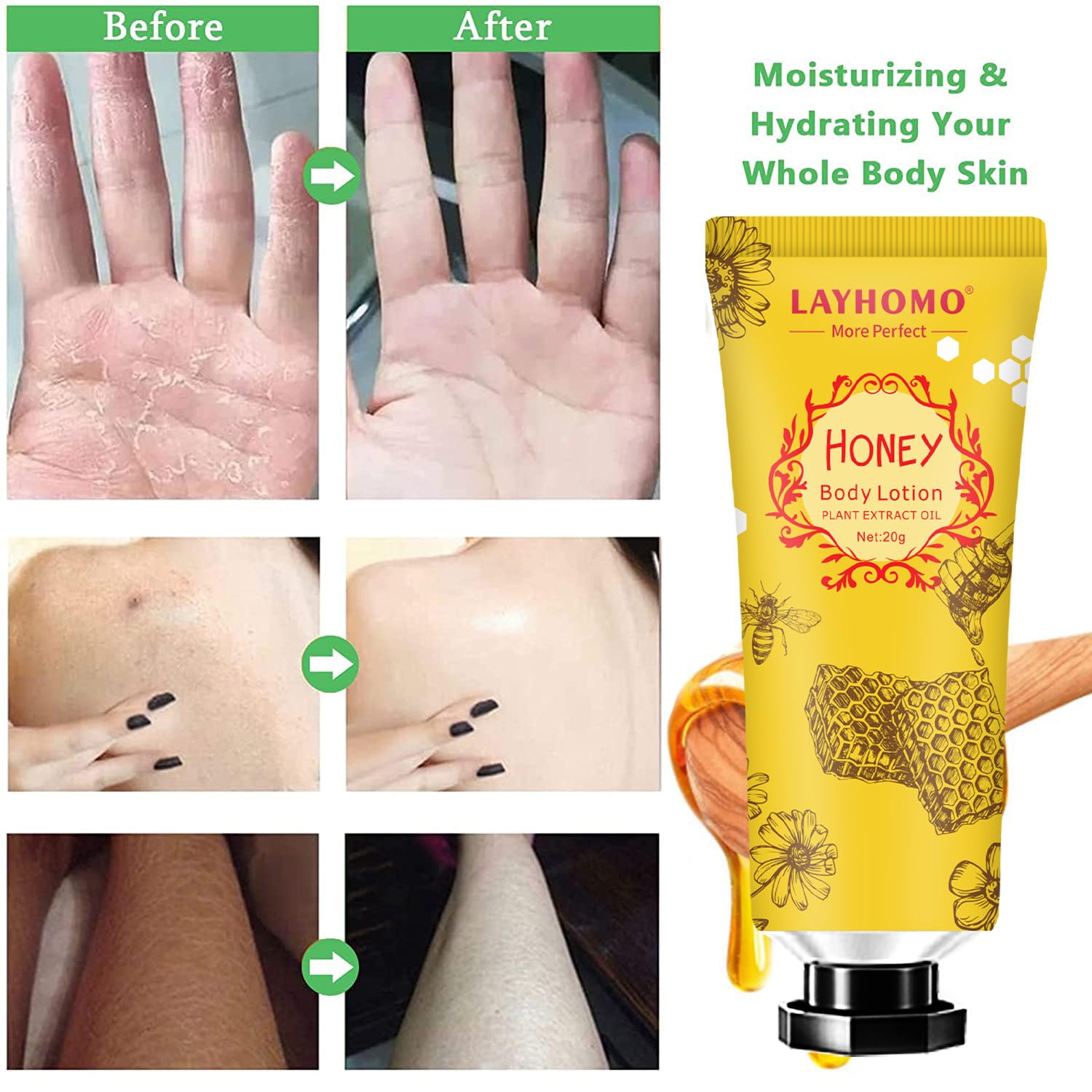 20 Pack Mini Body Lotion Gift Bulk for Dry Skin,Travel Size Small Body Cream With Shea Butter Natural Fragrance Moisturizing Body Lotion for Women Men,Stocking Stuffers Christmas Thank You Gift-GlimoraGlow