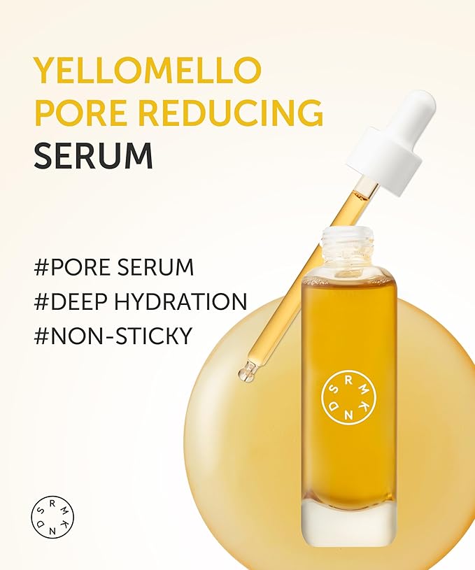 SERUMKIND Pore tightening and Refining Serum Korean Face Skincare - Natural Salicylic acid - Yellowmello Extract 92% -1 fl.oz.-GlimoraGlow