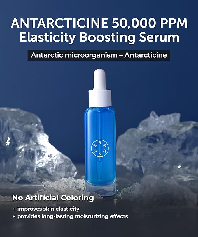 SERUMKIND Deep Antarctic Serum - Lifting, Plumping Korean Skincare – Antarcticine™ Marine Ingredient and Beta Glucan – Improves Elasticity and Firming - Vegan, Cruelty Free, Unscented – 1.01 fl.oz.-GlimoraGlow