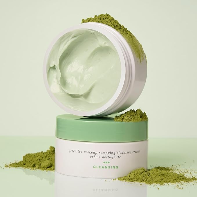 Julep Green Tea Makeup Removing Cleansing Balm – Gentle Cleanser With Green Tea Extract, Easily Removes Stubborn Makeup, Hydrating & Nourishing, Ideal for All Skin Types, 3.4 fl oz-GlimoraGlow