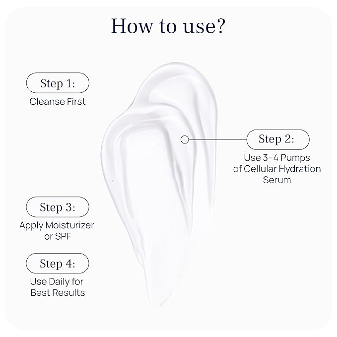 PUREANCE Organic Hydrating Serum for Face - Tremella Mushroom Stimulates Collagen and Cellular Growth, Hyaluronic Acid Serum Enhances Moisture and Nourishes Skin-GlimoraGlow