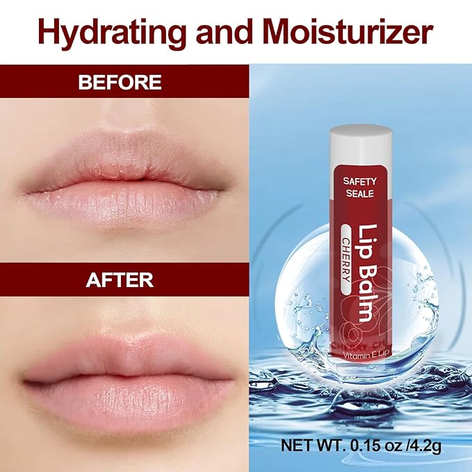 130 Pack Natural Lip Balm Bulk with Vitamin E and Coconut Oil - Moisturizing, Soothing, and Repairing Dry and Chapped Lips - 13 Flavors - Non-GMO 0.15 Oz-GlimoraGlow