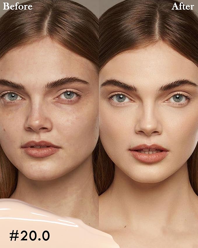 2 PCS Under Eye Concealer Full Coverage, Waterproof Color Correcting Concealer All Day Coverage Dark Circles, Puffiness, Redness, Lightweight Cream Foundation Brightener, Natural Matte Finish, Medium-GlimoraGlow