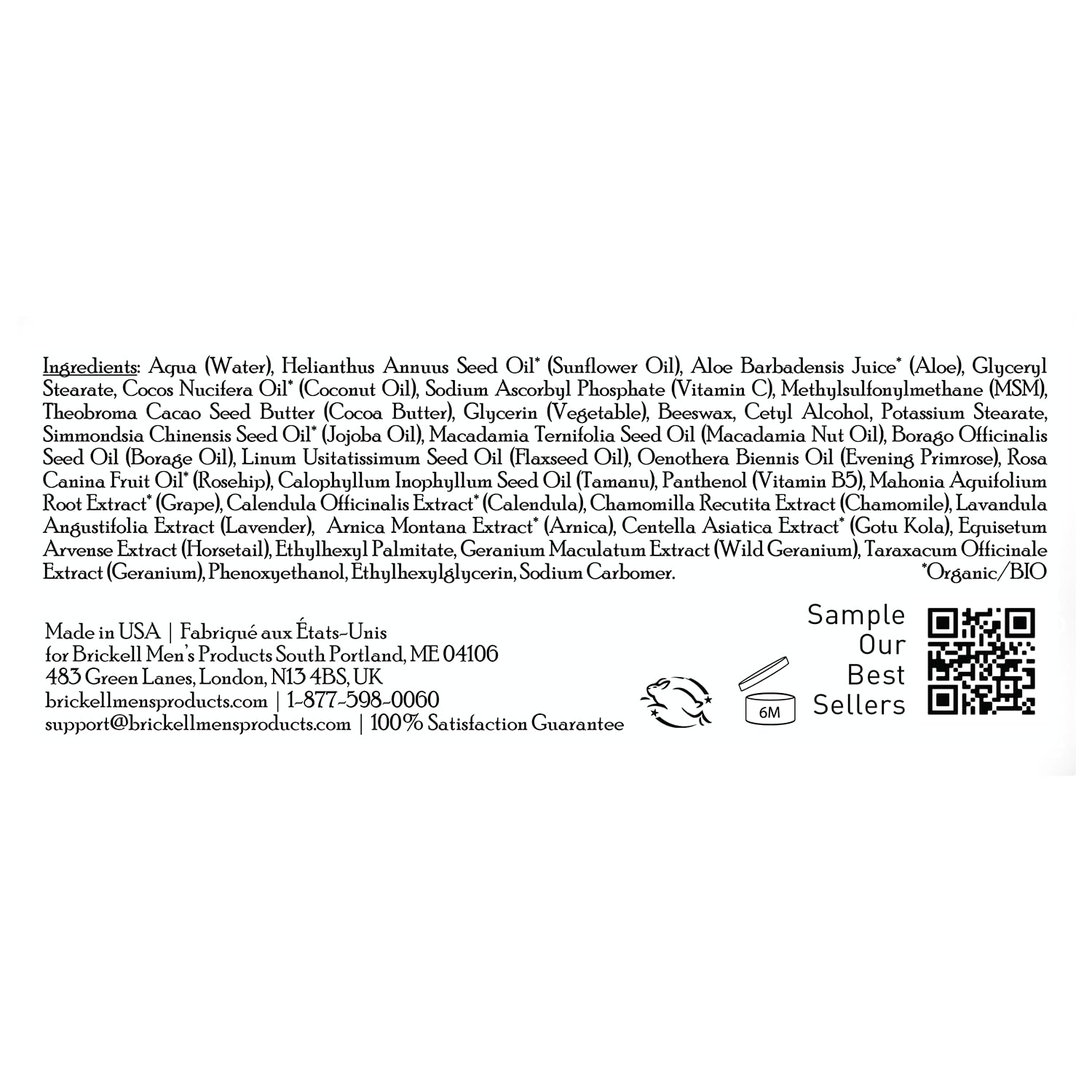 Brickell Men's Products Resurfacing Anti-Aging Face Cream For Men, Natural and Organic Face Moisturizer, Vitamin C Cream For Wrinkles, 2 Ounce, Unscented-GlimoraGlow