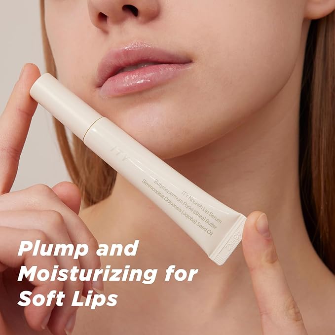 ITY Gel Lip Balm for Lip Repair - 4 Natural Extracts, Reducing Fine Lines, Hydrating, and Enhancing Glossiness - Versatile Use for Daily Care, Nighttime Repair, and Makeup Priming-GlimoraGlow