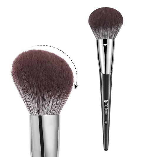 DUcare Powder Brush for Loose Powder - Fluffy Makeup Brushes with Soft Synthetic Bristles for Setting Powder/Blush/Highlighter, Large Face Makeup Brush for Flawless Application-GlimoraGlow