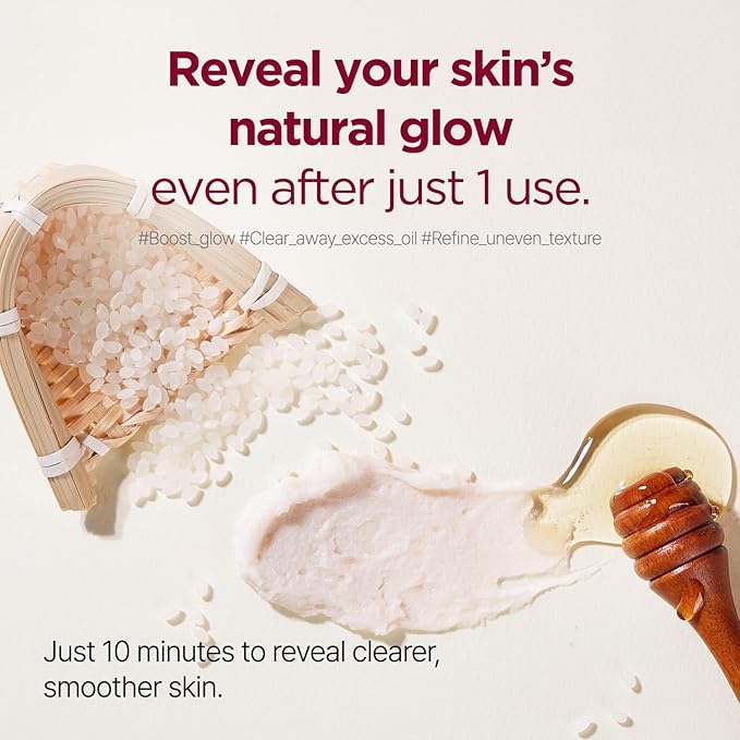 PONGDANG Nourishing Rice-Paste Wash-Off Mask | Gentle Exfoliation & Oil Control | Hydrating Care with Organic Rice Extract & Antioxidants | Helps Improve Skin Tone & Texture | Korean Skin Care-GlimoraGlow