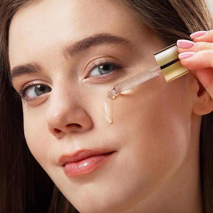 Vitamin C Face Serum: Anti Aging Super Vit C Facial Serum with Ferulic Acid Pure L-Ascorbic Acid, Vitamin E and Hyaluronic Acid for Dark Spots and Skin Care-GlimoraGlow