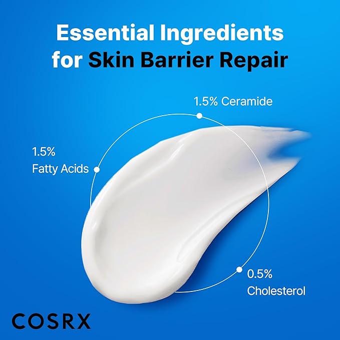 COSRX Ceramide Skin Barrier Moisturizer for Face with 7 Ceramides, Hyaluronic Acid & Panthenol for All Skin Types, 2.7 fl.oz, Korean Skin Care-GlimoraGlow