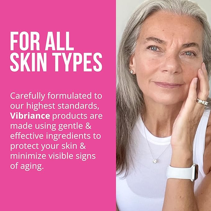 Vibriance Premium Skincare Bundle | Super C All-in-One Serum, Face Cleanser, Moisturizing Cream, Sheer Zinc Sunscreen SPF 50, Age Defying Body Creme - Heal, Hydrate, Protect, Rejuvenate-GlimoraGlow