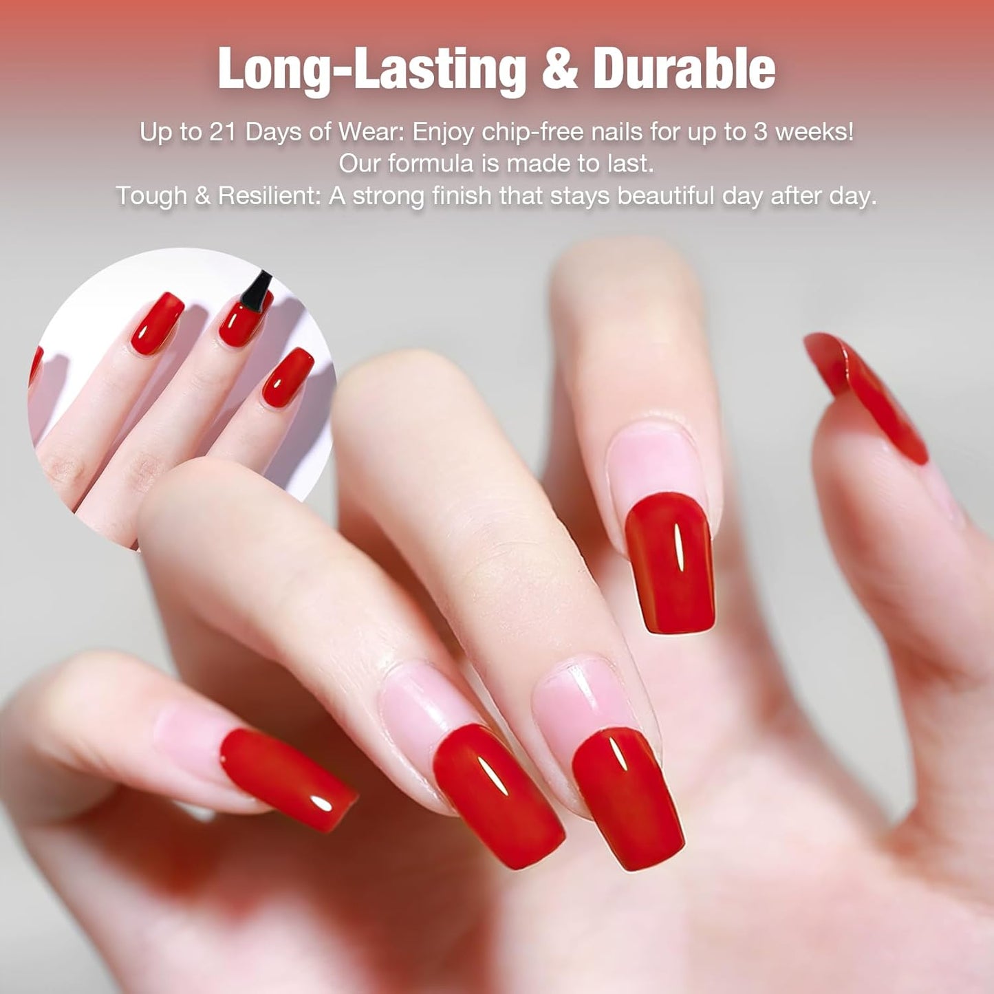 15ml Gel Top Coat Glossy Top Coat– Long Lasting Professional Nail Art Home Salon-GlimoraGlow