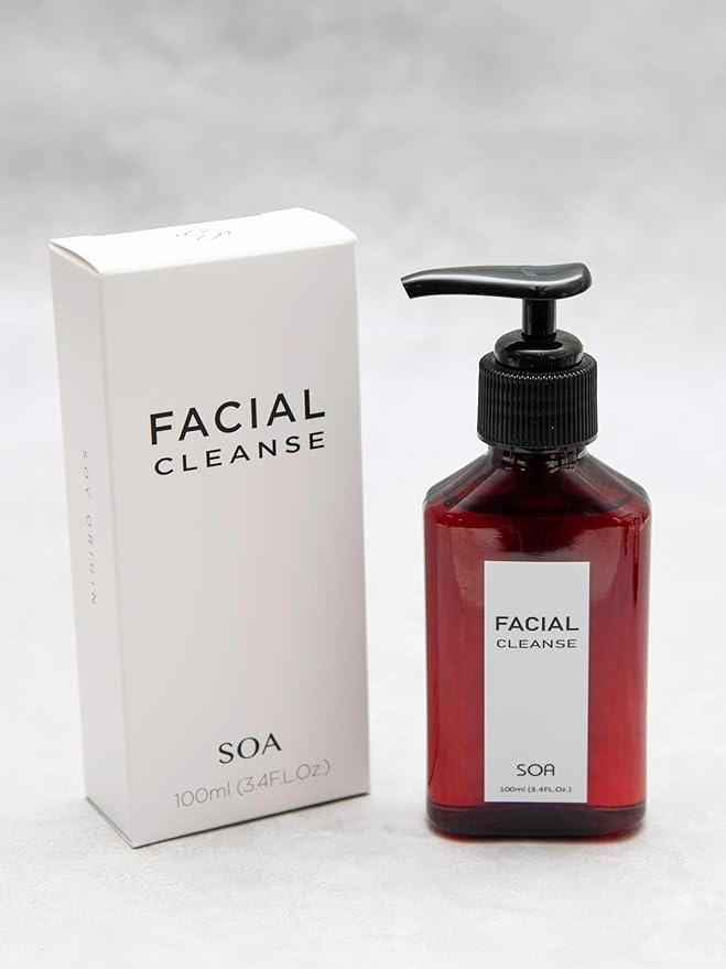 Facial Cleanse, Foaming Face Wash, Exfoliating and Hydrating Deep Skin Cleanser for Sensitive Skin-GlimoraGlow