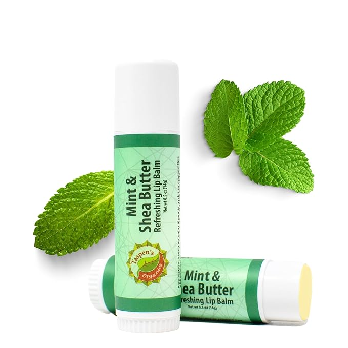 Intensive Hydration Lip Balm Set - All Natural Lip Balms & Moisturizers- Soothing Relief - Refreshing Flavors - Cruelty-Free (Mint)-GlimoraGlow