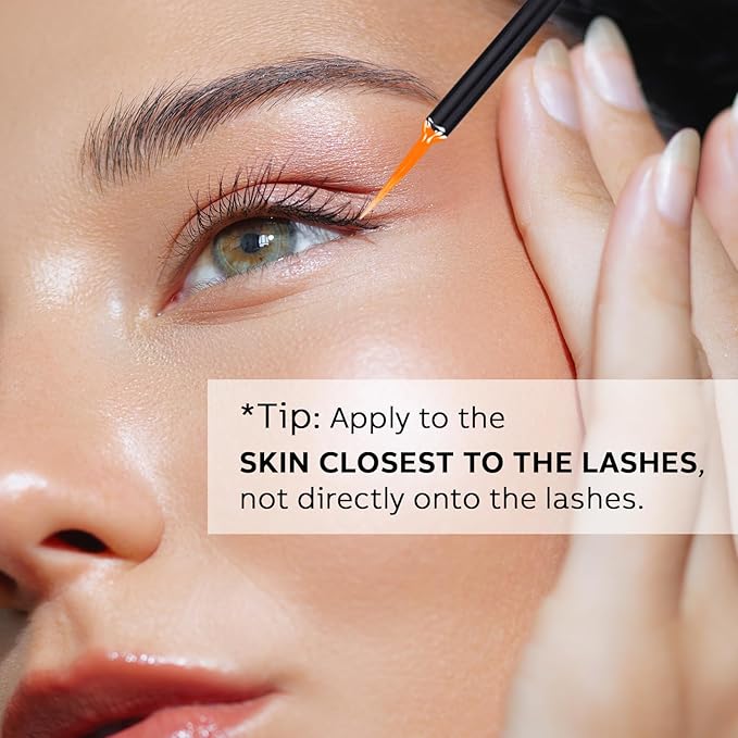 Eyelash Growth Serum, Eyelash Serum to Grow Lashes, Brow Growth Serum for Longer, Thicker and Stronger Lashes and Brows 5ml-GlimoraGlow