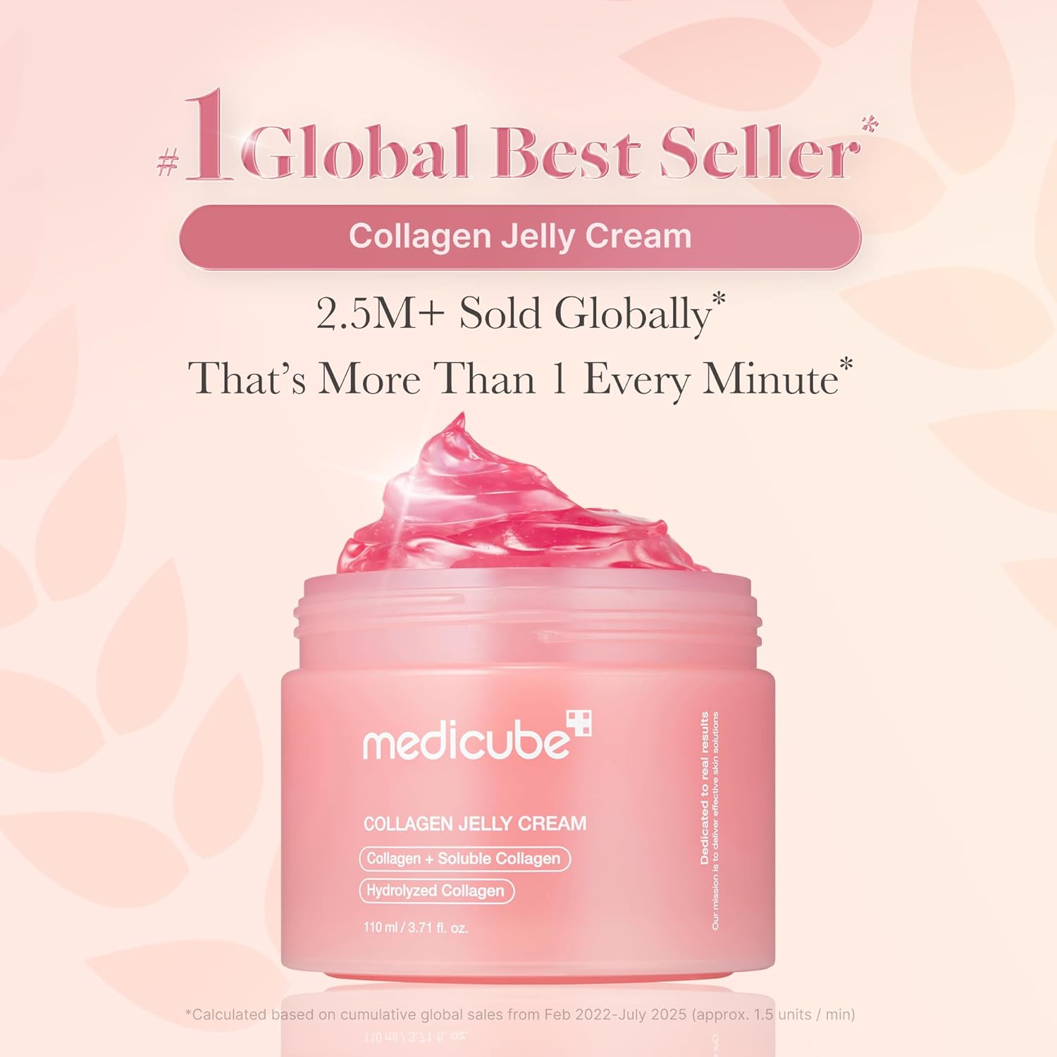 medicube Plump and Radiant Pink Duo: Mini Booster Pro Pink and Collagen Jelly Cream, 3.71 fl.oz. (110ml)-GlimoraGlow