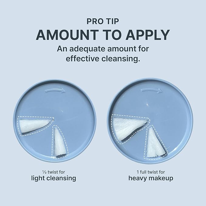 Bebare Twist Cleansing Balm with Hygienic Twist Dispenser: Cleanser for Heavy Makeup Removal, Hydrating Facial Wash for All Skin Types. Korean Vegan Skincare with Natural Oils, 1.69 Fl Oz-GlimoraGlow