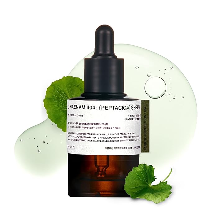 TOUN28 PEPTACICA Serum 1.01 fl.oz | 69.1% Centella Asiatica Extract – Moisturizing | Korean Skincare for Sensitive Skin-GlimoraGlow