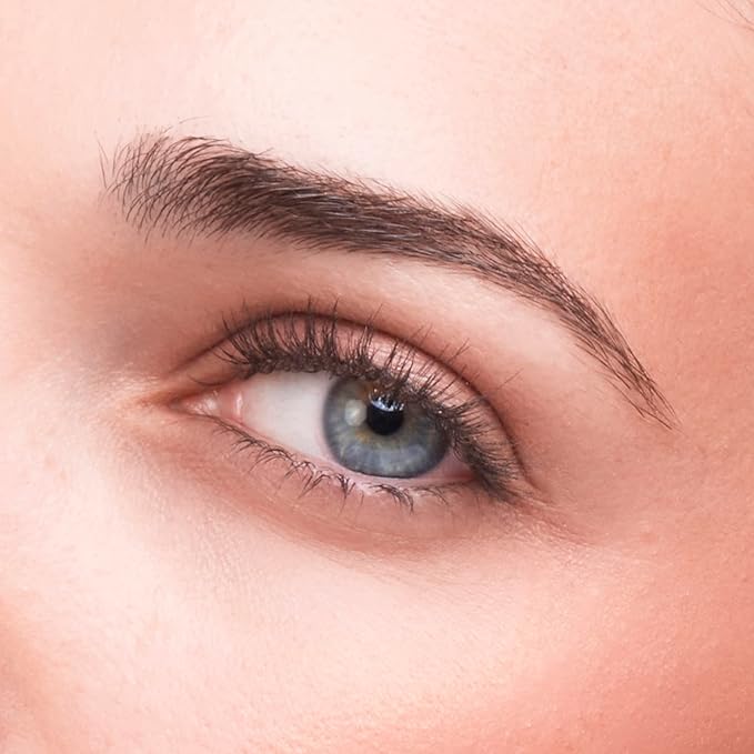 HALEYS Crease Eyeshadow Brush, Medium Fluffy Tapered Brush, Soft, Easy Blending Makeup Tool, Seamless, Multi-tasking Makeup Brush for Cream and Powder, High-end Synthetic Bristles, Vegan + CF-GlimoraGlow