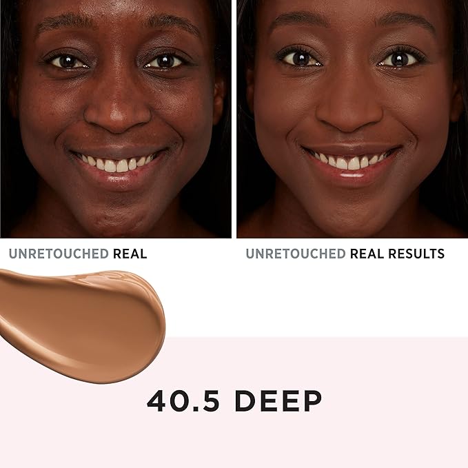 IT Cosmetics Makeup Set - Includes Supersize Bye Bye Under Eye Concealer (40.5 Deep) + Heavenly Luxe Complexion Perfection Concealer Brush (1 fl oz) - with Collagen, Hyaluronic Acid & Antioxidants-GlimoraGlow