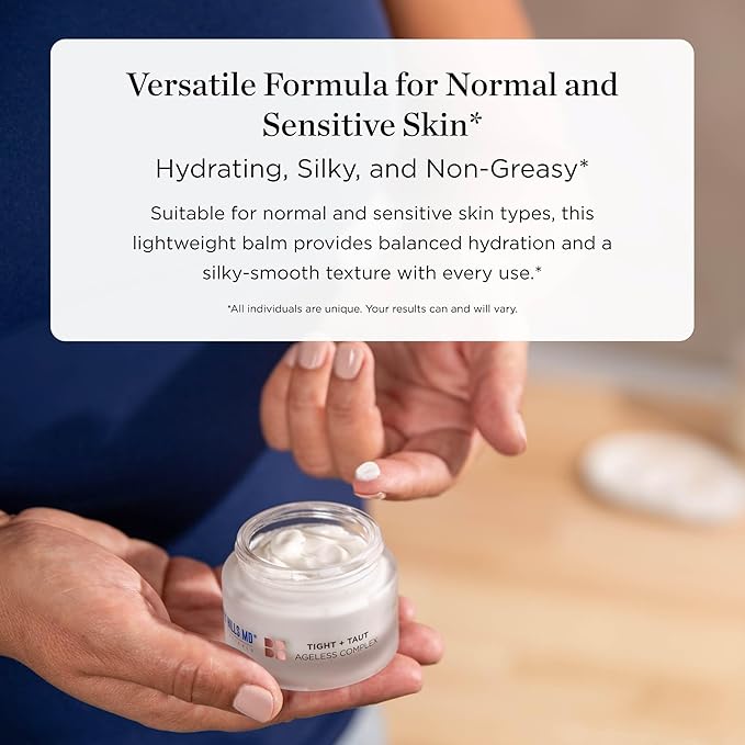 Beverly Hills MD Tight + Taut Ageless Complex – Anti-Aging Face Cream, Hydrating Cream with Peptides and Botanical Extracts – Targets Wrinkles, Fine Lines, and Sagging for a Youthful Glow, 50ml-GlimoraGlow