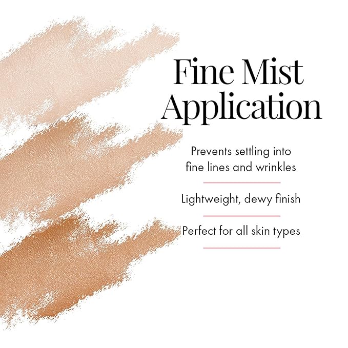 Jerome Alexander MagicMinerals AirTint Tinted Moisturizer AirBrush Spray Light Shade | Tinted Moisturizer Spray with Anti-Aging Ingredients | Warm Bright-GlimoraGlow