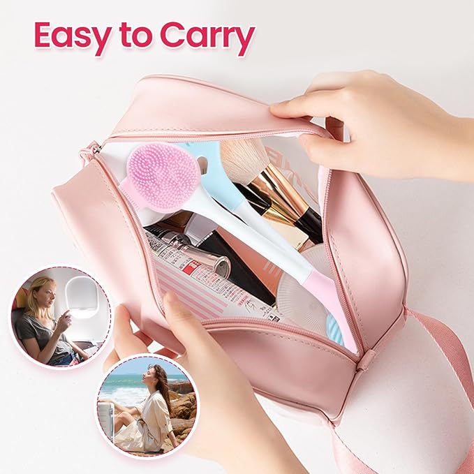 2 Packs Silicone Face Scrubber Exfoliator, Face Mask Brush Applicator, Facial Cleansing Brush, Pore Cleaning Brush, Pore Scrubber for Face-GlimoraGlow