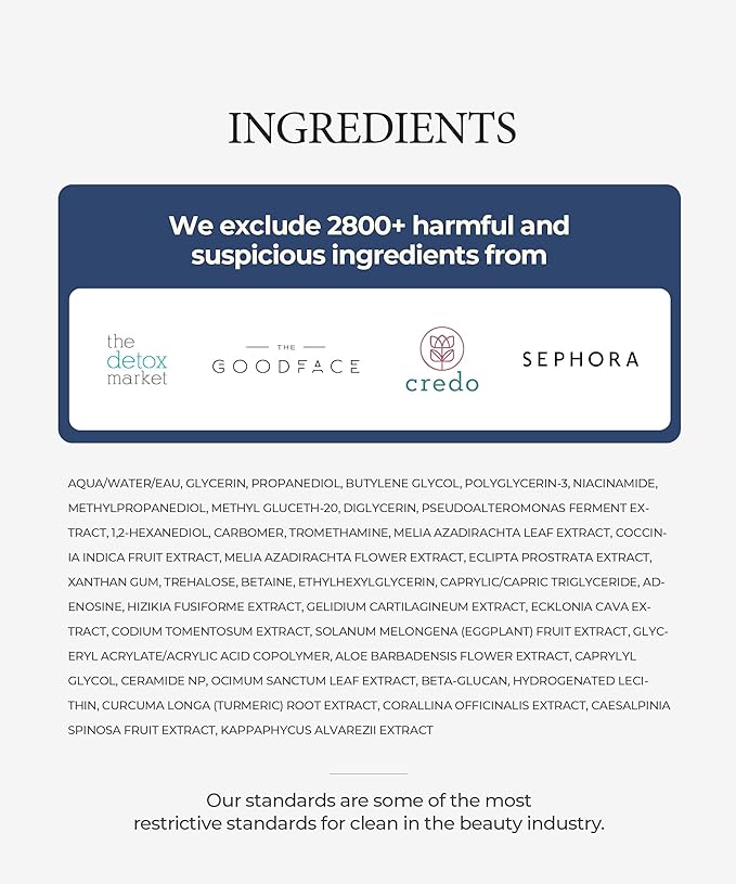 SERUMKIND Deep Antarctic Serum - Lifting, Plumping Korean Skincare – Antarcticine™ Marine Ingredient and Beta Glucan – Improves Elasticity and Firming - Vegan, Cruelty Free, Unscented – 1.01 fl.oz.-GlimoraGlow