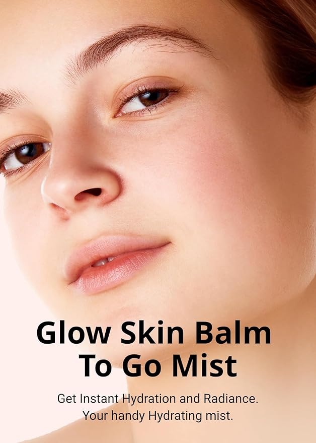 MISSHA Glow Skin Balm To Go Mist, 4-in-1 Hydrating, Refreshing, Makeup-Enhancing, Portable Dewy Glow Spray-GlimoraGlow