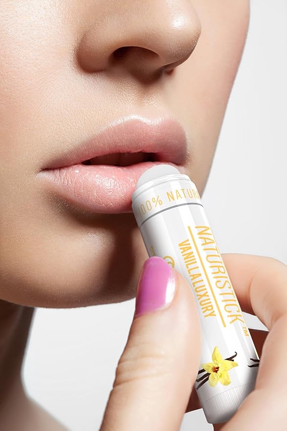 155-Pack Lip Balm in Bulk by Naturistick. Assorted Scents. 100% Natural Ingredients. Includes Display Fishbowl. Best Beeswax Chapstick for Dry, Chapped Lips. Made in USA-GlimoraGlow