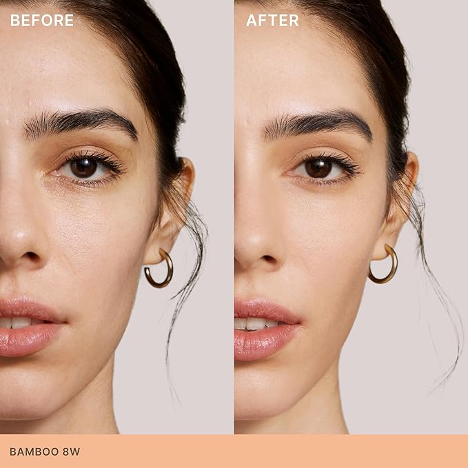 ILIA - Skin Rewind Complexion Stick - Foundation + Concealer + Skincare | Non-Toxic, Vegan, Cruelty-Free, Clean Makeup (8W - Bamboo, 0.35 oz | 10 g)-GlimoraGlow