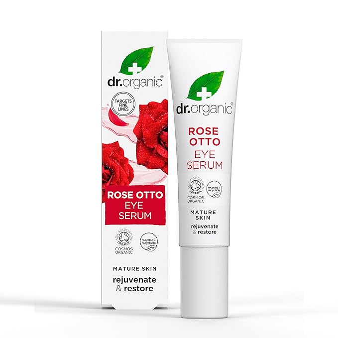 Organic Doctor Rose Otto Eye Serum, 0.5 Fluid Ounce-GlimoraGlow