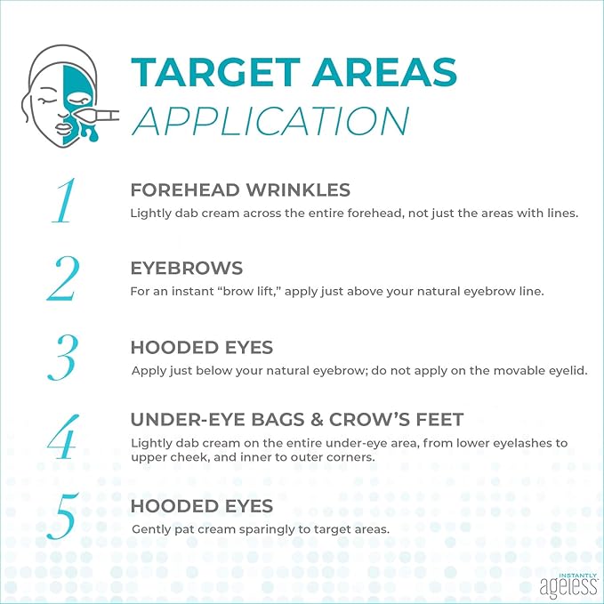 Instantly Ageless Facelift - Instant Eye Bag Remover Puffiness - 20 Vials - Instant Under Eye Bags Remover - Wrinkle Tightener - Instant Wrinkle Remover for Face Instant Lift-GlimoraGlow