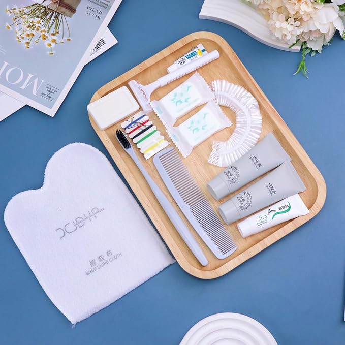 Hygiene Kit, Hygiene Kit Bulk, The Travel Hygiene Kit Is Fully Equipped, Individually Packed, Easy To Carry, Convenience Kits Suitable For Hotel, Home, Camping, Travel (PACK-12)-GlimoraGlow