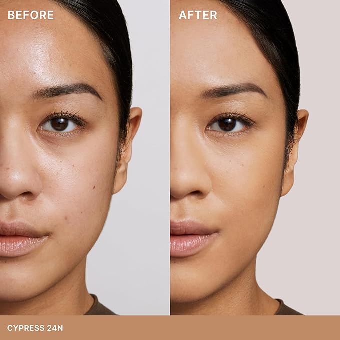 ILIA - Skin Rewind Complexion Stick - Foundation + Concealer + Skincare | Non-Toxic, Vegan, Cruelty-Free, Clean Makeup (24N - Cypress, 0.35 oz | 10 g)-GlimoraGlow