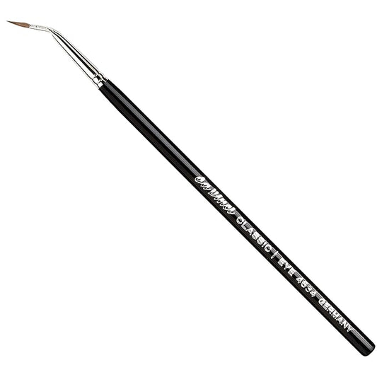 da Vinci Cosmetics Series 4634 Classic Eyeliner Brush, Bent Pointed Russian Red Sable, 20.4 Gram-GlimoraGlow