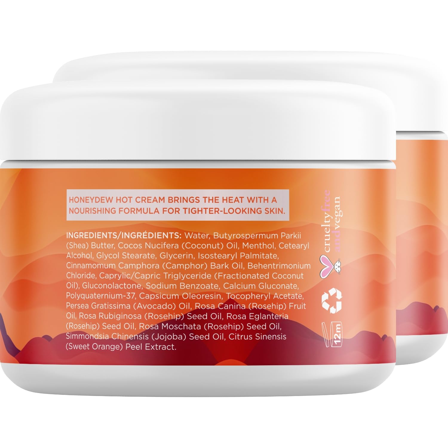 Premium Hot Cream Sweat Enhancer - Firming Body Lotion for Women and Men and Body Sculpting Cellulite Workout Cream - Ultra Moisturizing Invigorating Body Firming Cream with Natural Oils - 2 Pack-GlimoraGlow