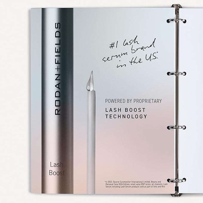 Rodan + Fields R+F Lash Boost Serum | 5 ml | Supports Fuller, Longer-Looking Eyelashes & Brows | Easy Nightly Application-GlimoraGlow