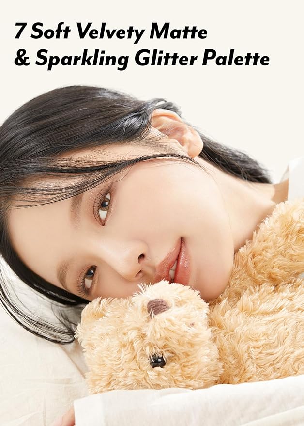 I'M MEME Wonder Soft Layer Palette - 7 Shades | Portable Size, Versatile, Blendable, Neutral Colors with Soft Texture, 02 My Bunny, 0.23 Oz-GlimoraGlow