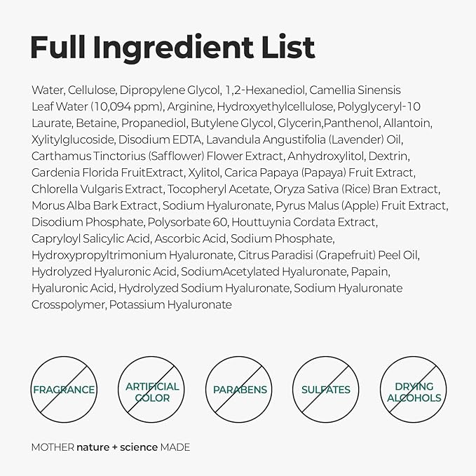 MOTHER MADE LHA Green Tea Exfoliating Aqua Peel Gel, Deep Pore Face Exfoliant, Gentle Facial Exfoliator, Dead Skin Remover, Natural Cellulose for Peeling, Vegan, Korean Skincare (100ml / 3.38 fl.oz)-GlimoraGlow