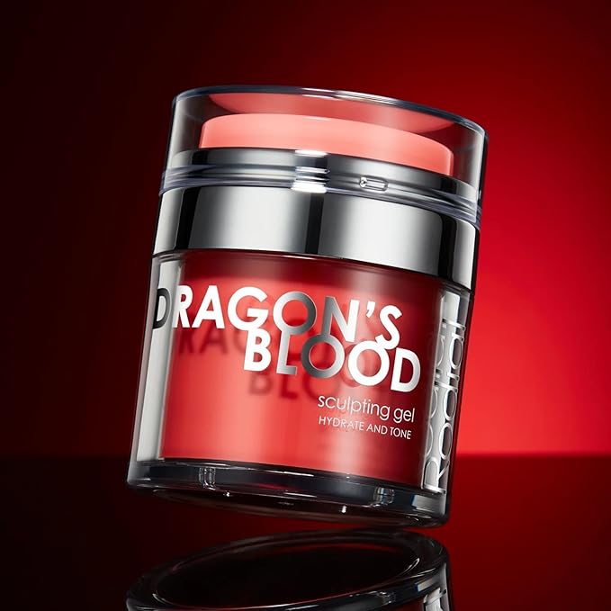 Rodial Dragon's Blood Sculpting Gel 1.7 fl oz - Rejuvenating, Ultra-Hydrating Face Cream - Refreshing Gel/Cream Formula - Triple Action Collagen Formula for a Firmer, Tighter and Smoother Skin Look-GlimoraGlow
