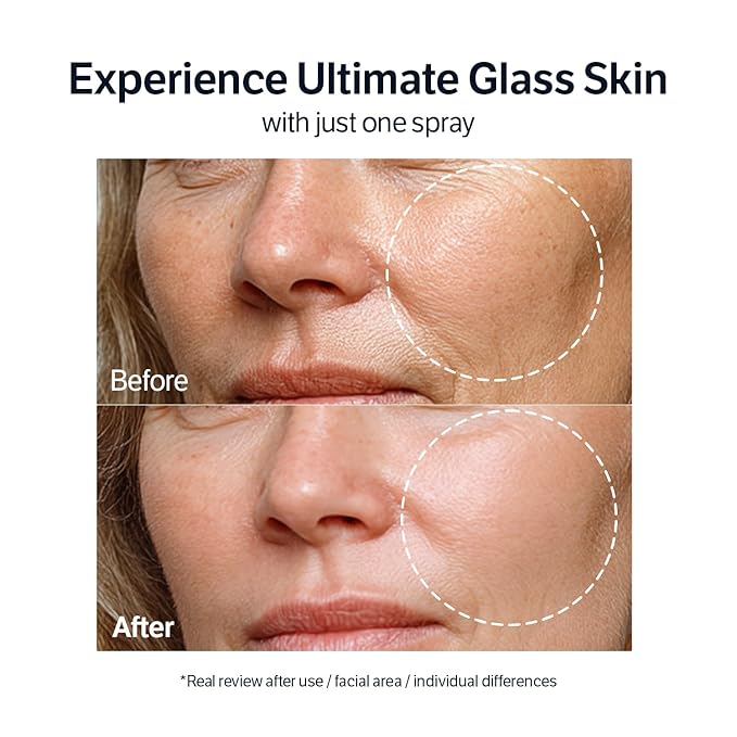 SUNGBOON EDITOR Deep Collagen Barrier Serum Mist | Real Collagen, Multi Peptides, Hydration, Wrinkle Care for Dry Skin, Wrinkles, Korean Moisturizer, Korean Skin Care, Glass Skin Mist-GlimoraGlow