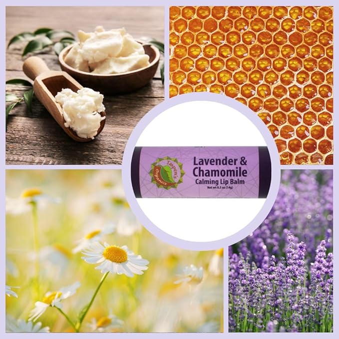 Intensive Hydration Lip Balm - All Natural Lip Balms & Moisturizers- Soothing Relief - Large Size - Cruelty-Free (Lavender)-GlimoraGlow