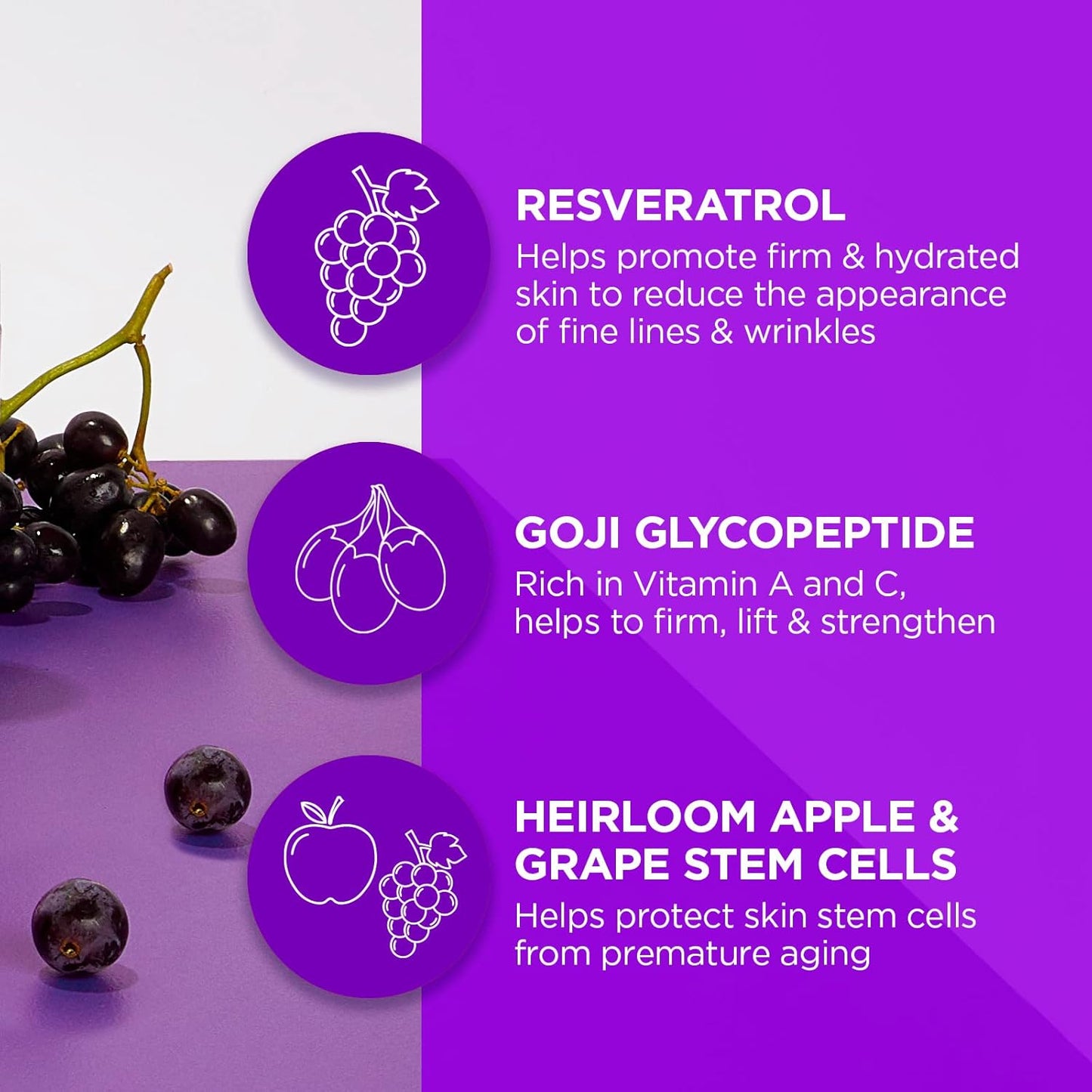 Andalou Naturals, Night Repair Cream Fruit Stem Cell, 1.7 Ounce-GlimoraGlow