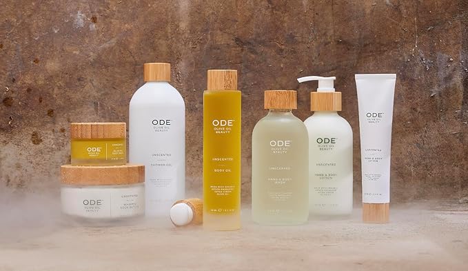 McEvoy Ranch Unscented Hand & Body Wash (2-pack) by ODE Olive Oil Beauty, Organic EVOO, California Made, Nourishing Foaming Wash-GlimoraGlow